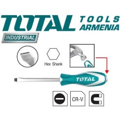 Հարվածային պտուտակահան Հարթ (Տափակ) SL8x200մմ