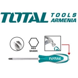 Հարվածային խաչաձև պտուտակահան Phillips PH3 8x150մմ