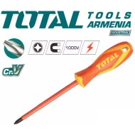 Դիէլեկտրիկ պտուտակահան PH1 X 80mm 1000Վ