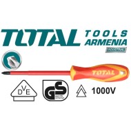 Դիէլեկտրիկ պտուտակահան PH0 X 60mm 1000Վ