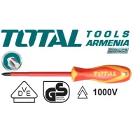 Դիէլեկտրիկ պտուտակահան PH0 X 60mm 1000Վ