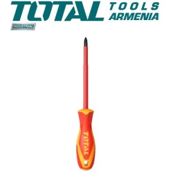 Դիէլեկտրիկ պտուտակահան PZ1 X 80mm 1000Վ