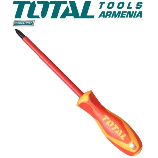 Դիէլեկտրիկ պտուտակահան PZ1 X 80mm 1000Վ