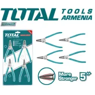 Տափակաբերան աքցանների հավաքածու 4 հատ 5դյույմ