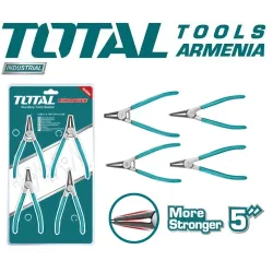 Տափակաբերան աքցանների հավաքածու 4 հատ 5դյույմ