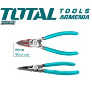Տափակաբերան աքցան սեղմող 7 դյույմ ուղիղ (առանց զսպանակի)