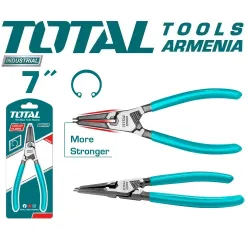 Տափակաբերան աքցան սեղմող 7 դյույմ ուղիղ (առանց զսպանակի)