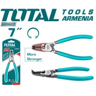 Տափակաբերան աքցան սեղմող 7 դյույմ կեռ