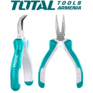 Մինի տափակաբերան թեք երկար քթով աքցան 115 մմ