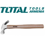 Փայտե բռնակով մուրճ մեխահան 450գ