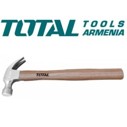 Փայտե բռնակով մուրճ մեխահան 450գ