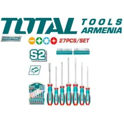 27 հատ պտուտակահանների հավաքածու