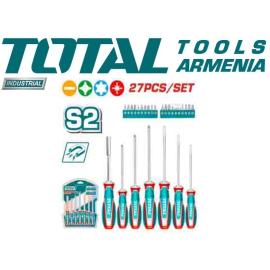 27 հատ պտուտակահանների հավաքածու