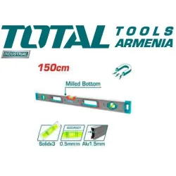 Հզոր մագնիսներով Հարթաչափ 1500 մմ