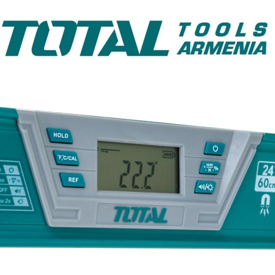 Ալյումինե շինարարական հարթաչափ 600 մմ
