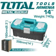 Պլաստիկ գործիքների տուփ 14"