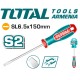 ﻿﻿Պտուտակահան տափակ SL 6.5 x 150 մմ