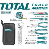 Ձեռքի գործիքների հավաքածու ՝ 8 կտոր 