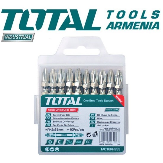 PH2 screwdriver bits set 10pcs