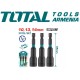 Magnetic impact nut set