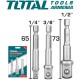 Socket adaptors set 3pcs
