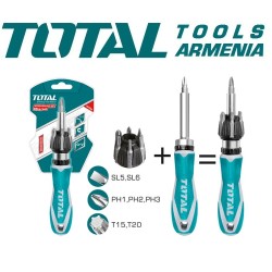 8 հատ ռետչե պտուտակահանների հավաքածու