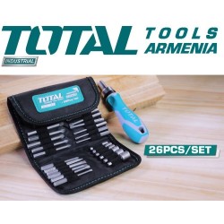 Հետադարձելի պտուտակահան ՝  վարդակներով :