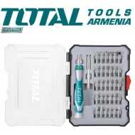 32 հատ ճշգրիտ պտուտակահան բիթերի հավաքածու