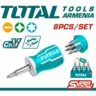 Կարճ պտուտակահանների հավաքածու 8-ը 1-ում