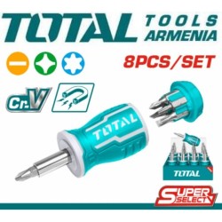 Կարճ պտուտակահանների հավաքածու 8-ը 1-ում