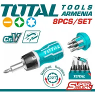 Հարվածային պտուտակահանների հավաքածու 8-ը 1-ում