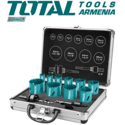 12 - կտոր բիմետալ անցքի սղոցի հավաքածու