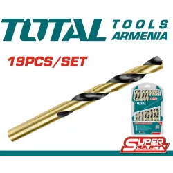 HSS սպիրալաձև գայլիկոնների հավաքածու 19հատ