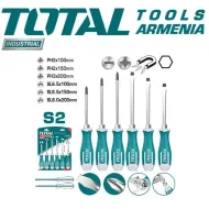 Հարվածային պտուտակահանների հավաքածու 6 հատ