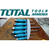 Հարվածային պտուտակահանների հավաքածու - 6 հատ