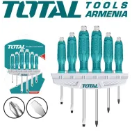 Հարվածային պտուտակահանների հավաքածու - 6 հատ