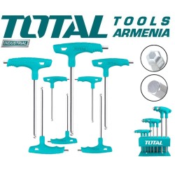 Գնդիկավոր Վեցանկյուն Բանալիների Հավաքածու ՝ 8 հատ