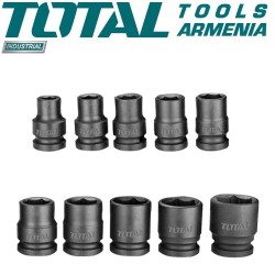 Հարվածային գլխիկների հավաքածու 10հատ 1/2դյույմ