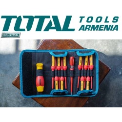 Փոխվող դիէլեկտրական պտուտակահանների հավաքածու 12 հատ