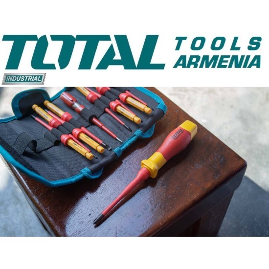 Փոխվող դիէլեկտրական պտուտակահանների հավաքածու 12 հատ