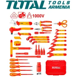 Դիէլեկտրիկ գործիքների հավաքածու 41հատ