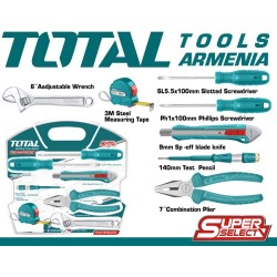 Ձեռքի գործիքների հավաքածու  7 կտոր 