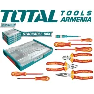 Դիէլեկտրիկ գործիքների հավաքածու մինչև 1000 Վ 9 հատ