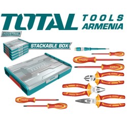 Դիէլեկտրիկ գործիքների հավաքածու մինչև 1000 Վ 9 հատ