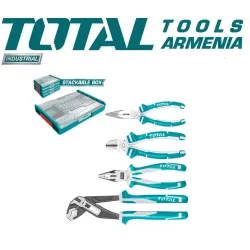 Գերամուր տափակաբերան աքցանների հավաքածու 4հատ