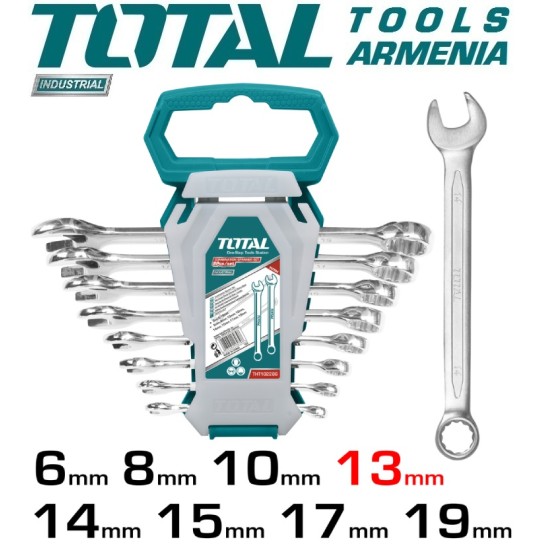 Combination spanner set 8pcs