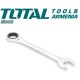 Combination ratchet wrench set 6pcs