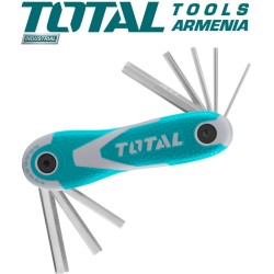 Վեցանկյուն բանալիների ծալովի հավաքածու 8հատ