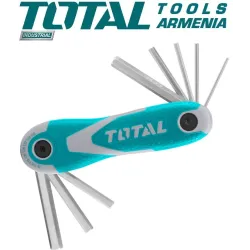 Վեցանկյուն բանալիների ծալովի հավաքածու 8հատ