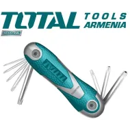 TORX բանալիների ծալովի հավաքածու 8հատ